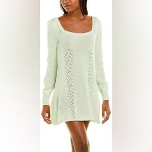 NWT BCBGeneration square neck sweater dress in size medium